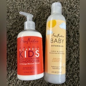 Shea Moisture Orange and Cream Hair Care Essentials